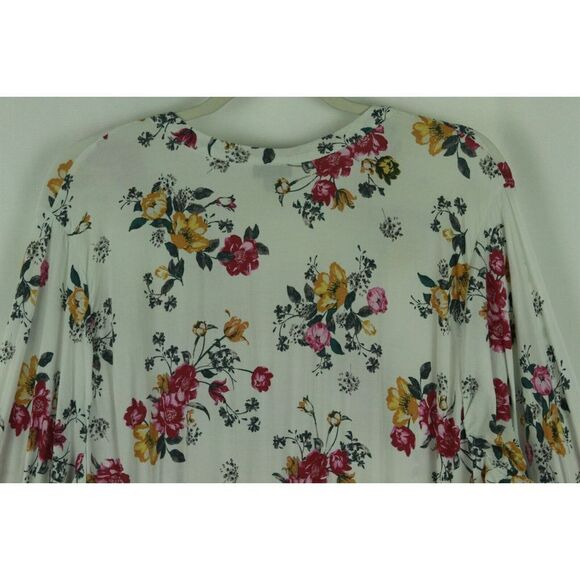 Torrid 3 Size 3X *Boho Chic* Floral Peasant Regency Empire Waist Button Front - Picture 3 of 12